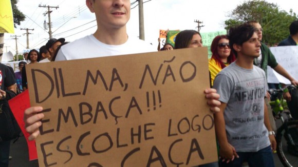 Dilma não embaça escolhe logo o caça em Mogi Guaçu