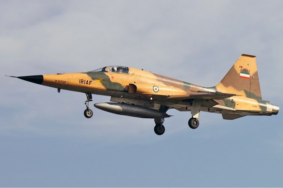 IRIAF_Northrop_F-5E_Tiger_II_Talebzadeh - via Wikimedia commons