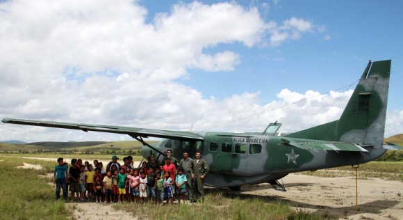 C-98 Caravan em missão na Raposa Serra do Sol - foto 4 FAB