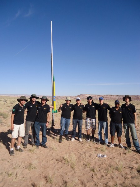 Equipe ITA ROCKET vence competição mundial de foguetes nos EUA - foto divulgação via R7