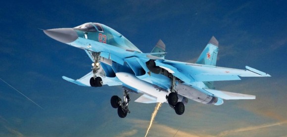 Su-34 - imagem Sukhoi