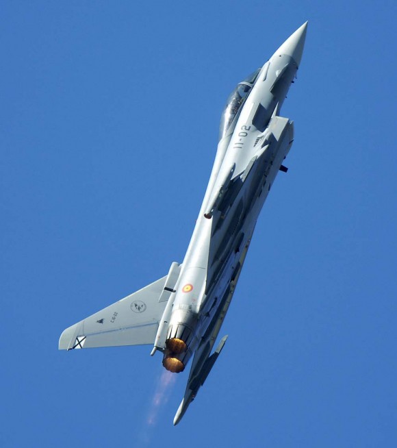 Spanish Air Force Eurofighter Typhoon from ALA-11 based in Moron