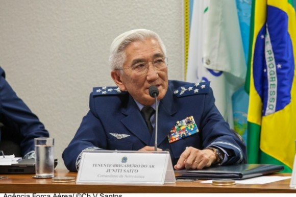 Saito no Senado - foto FAB - agência Força Aérea