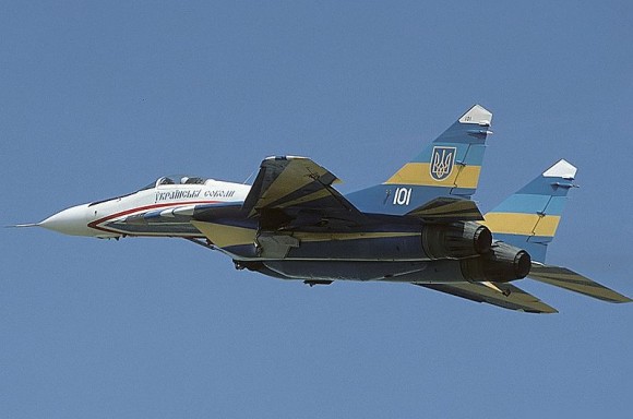 MiG-29A_Ukraine_-_Air_Force_foto Wiki