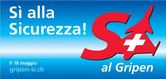 campanha sim ao Gripen na Suíça - italiano