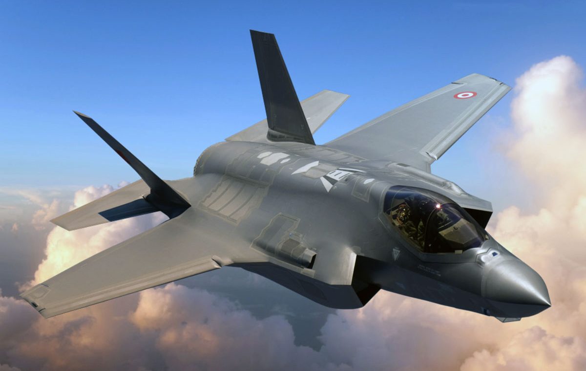 F-35 nas cores da Turquia - concepção artística via Code One Magazine - Lockheed Martin
