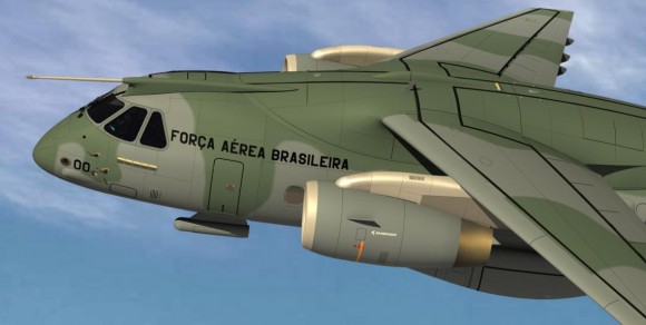 KC-390 - ampliação imagem Embraer