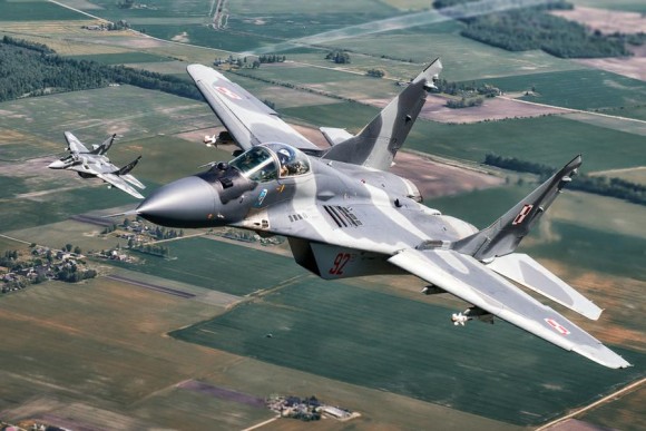 MiG-29 na Lituânia - foto 3 via MD Polônia