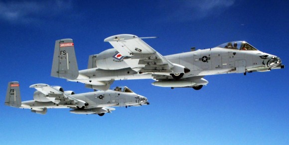 A-10 dão adeus à 188th Fighter Wing -foto USAF