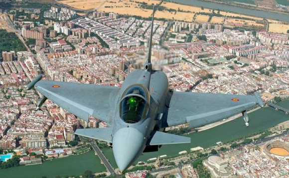 Eurofighter Typhoon - foto Força Aérea Espanhola - Ejercito del Aire