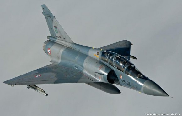 Mirage 2000B - foto Força Aérea Francesa