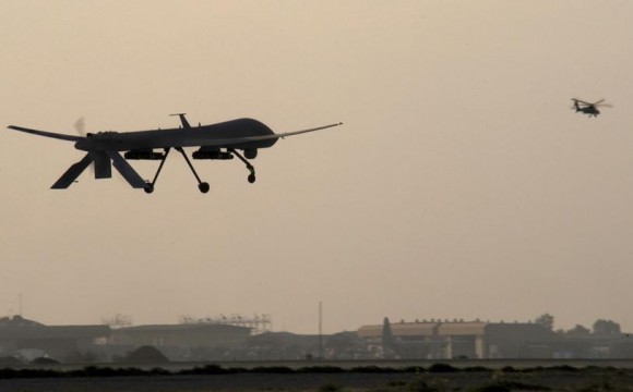 drone Predator no Iraque - foto USAF