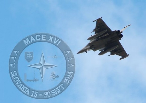 MACE XVI - Rafale - foto Força Aérea Eslovaca