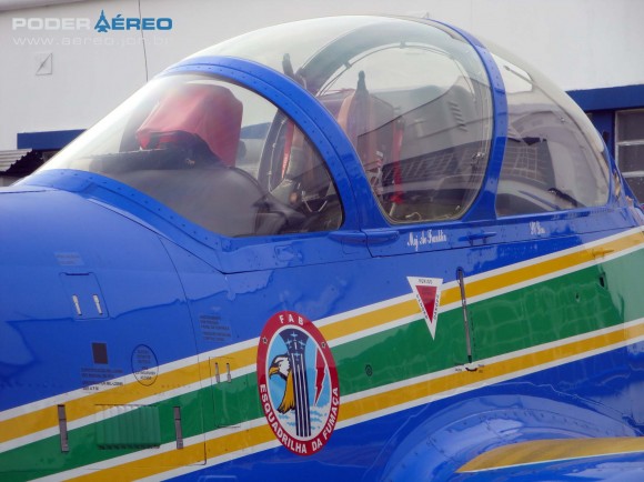 Domingo Aéreo PAMA-SP 2014 - canopi A-29A Super Tucano do EDA - foto Nunão - Poder Aéreo
