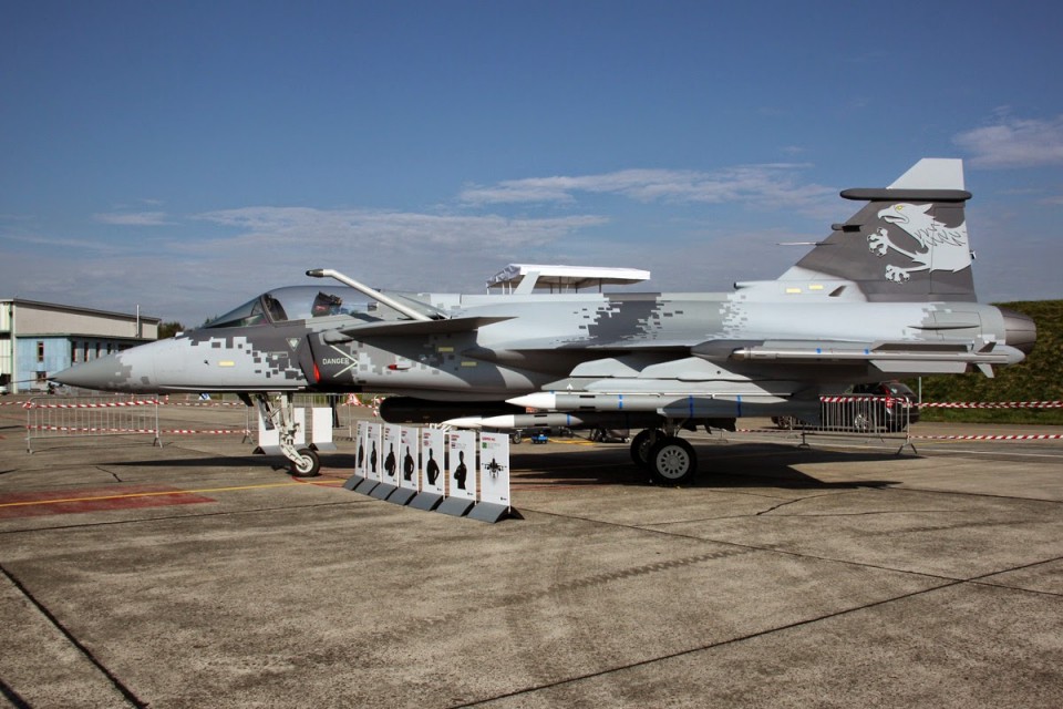 Gripen JAS 39E - mock-up