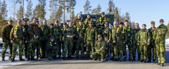 Gripen - Ala 17 treina tiro ar-solo em Vidsel - foto 12 Forças Armadas da Suécia
