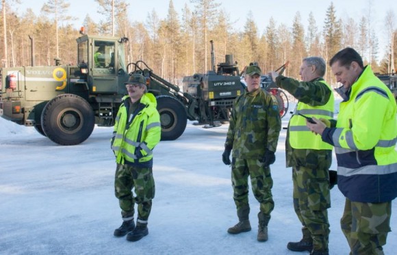 Gripen - Ala 17 treina tiro ar-solo em Vidsel - foto 13 Forças Armadas da Suécia
