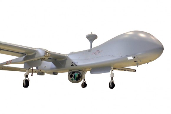 M19 HD on IAI-made Heron UAV