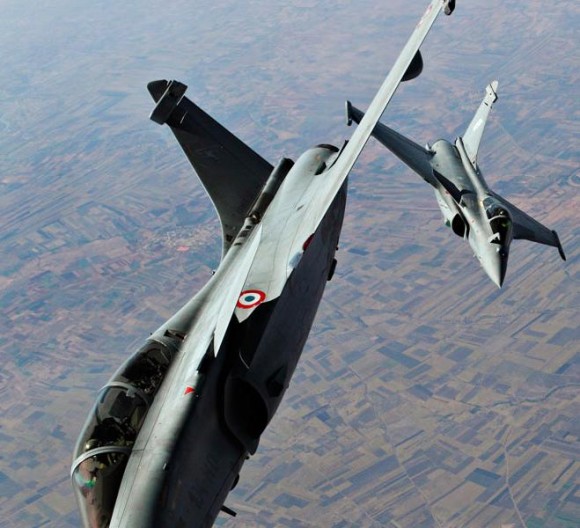 Caças Rafale no Aero India - destaque foto Força Aérea Francesa