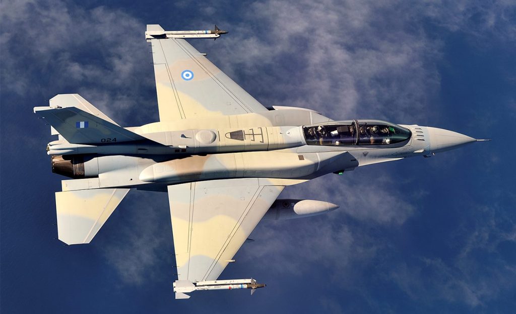 F-16D da Força Aérea Grega