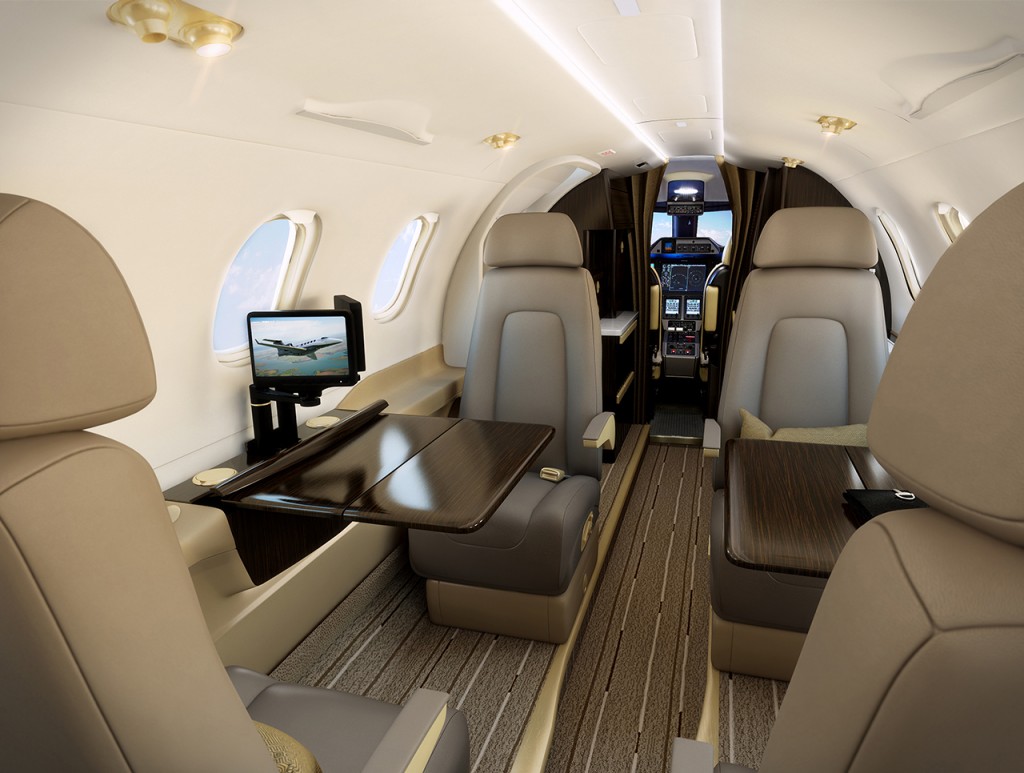 Cabine do Phenom 300