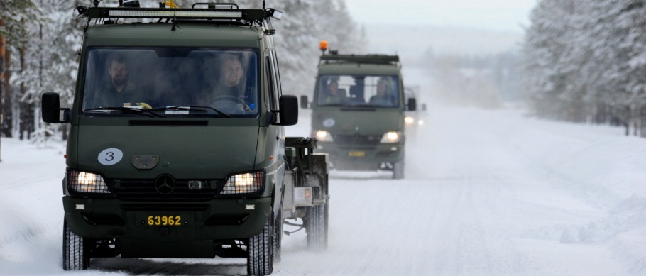 Novo conceito apoio Gripen desdobrado - foto 7 Forças Armadas Suecas
