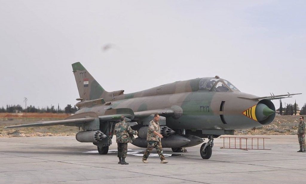 Su-22 Fitter da Síria