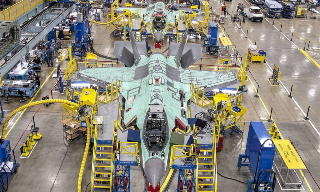 Línea de producción F-35