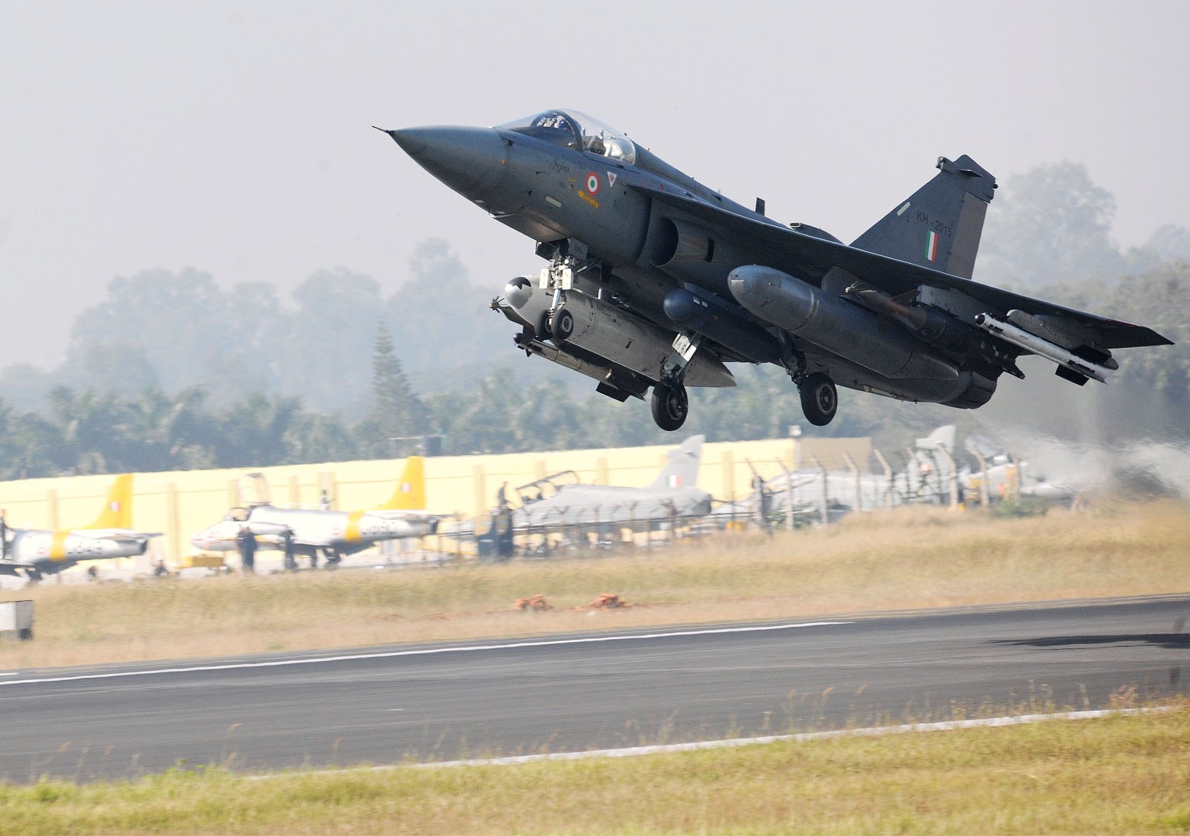 Caça Tejas da Força Aérea Indiana