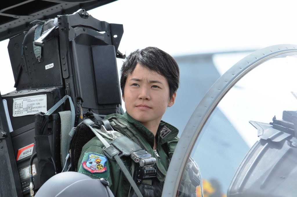 A primeiro-tenente Misa Matsushima