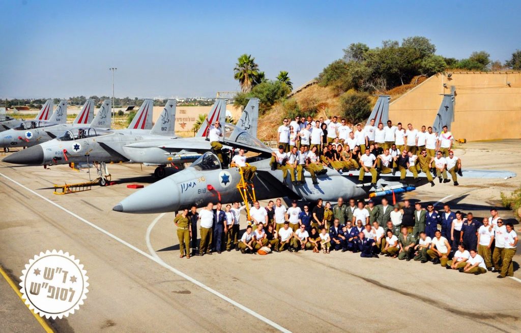 Os F-15I da IAF acumulam um invejável histórico de missões realizadas e vitórias aéreas