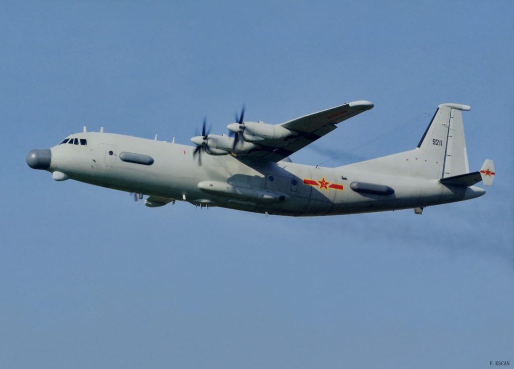 Shaanxi Y-9JB de SIGINT/ELINT