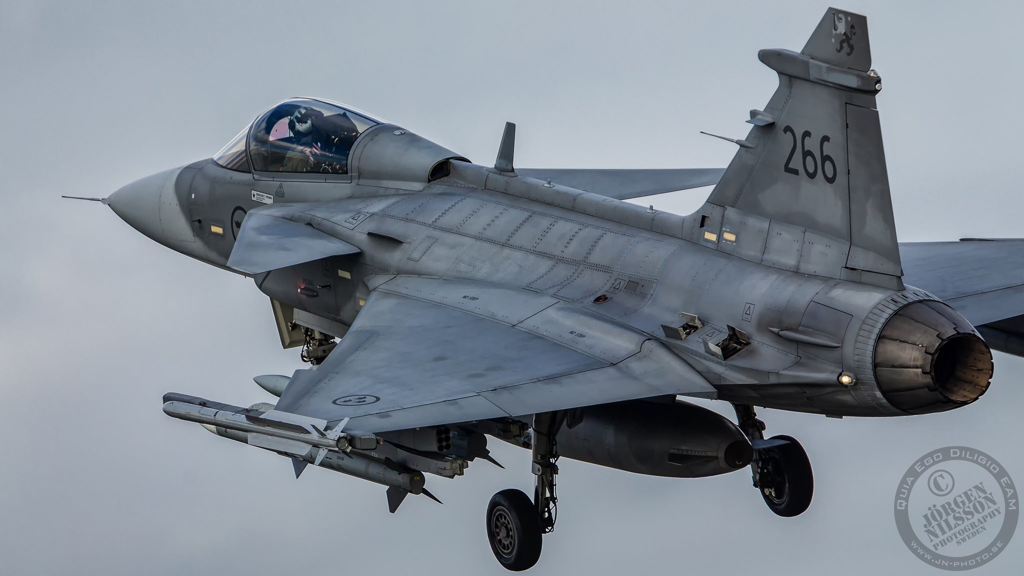 Saab JAS-39 Gripen - Página 7 Ca%C3%A7a-Saab-Gripen-armado-com-m%C3%ADsseis-Meteor-e-AMRAAM-7