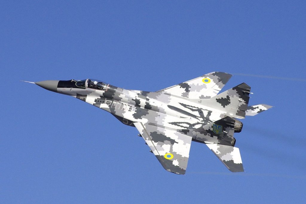 MiG-29 da Força Aérea da Ucrânia