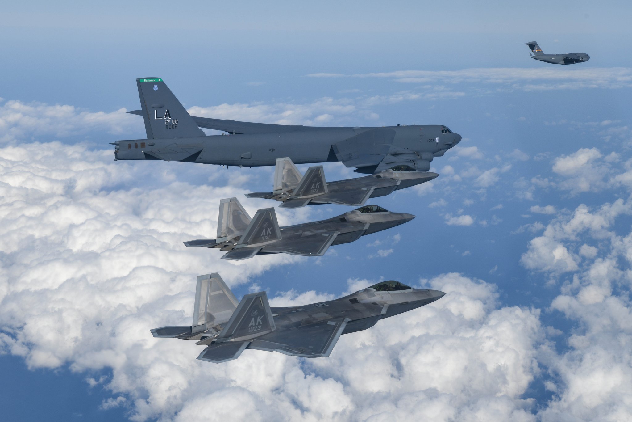 The US is sending B-52 bombers and F-22 fighter jets for joint exercises with South Korea