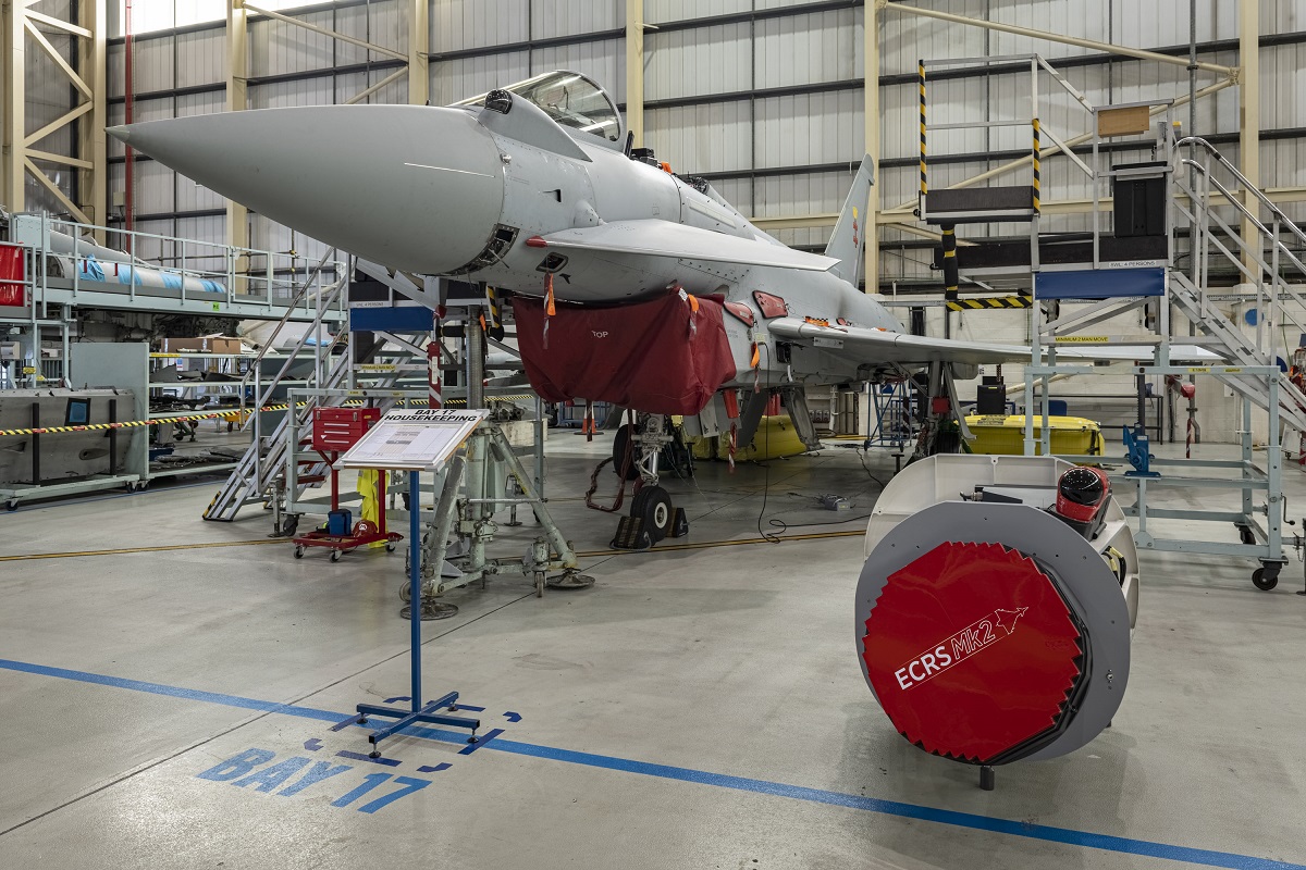 BAE Systems UK to receive first ECRS MK2 radar for Eurofighter Typhoon