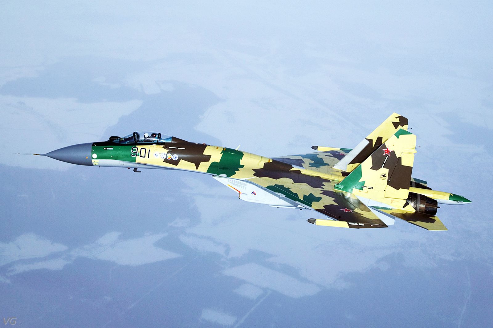 Sukhoi/KnAAPO Su-35BM/Su-35-1/Su-35S Flanker