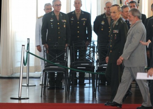 Presidente cerimônia novos oficiais generais - foto Agência Brasil