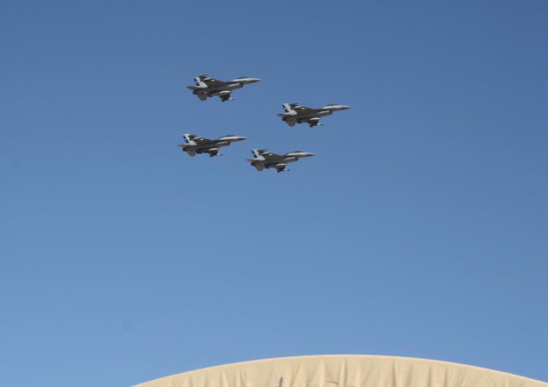 F-16 desfile 80 anos FACH V Brigada aérea - foto FACH
