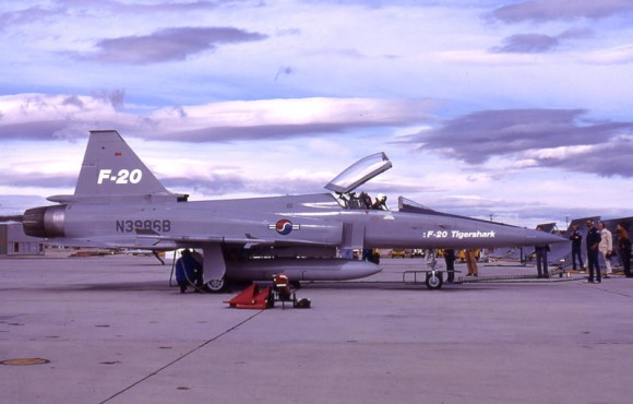 F-20 N3986B So. Korea AF   11-83