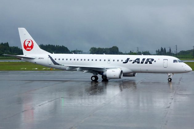 Embraer e Japan Airlines estendem programa de peças de