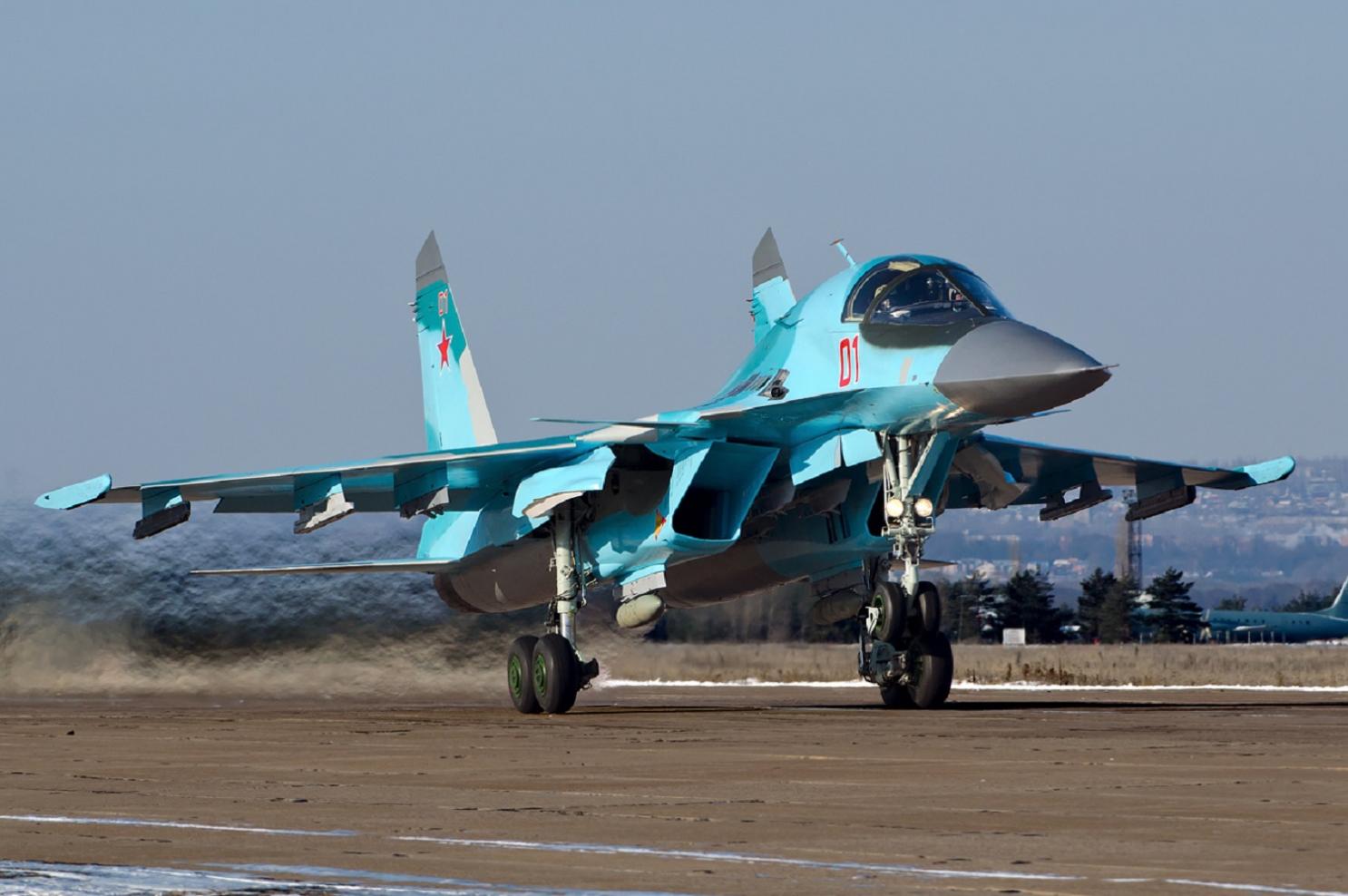 HISTORIA DA AVIAÇÃO: Sukhoi conclui produção de caças-bombardeiros Su ...
